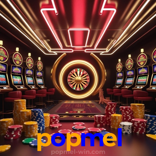 popmel: Jogos de Mesa ao Vivo - Imersão Total, Slots - Grandes Prêmios, Roleta - Altas Chances
